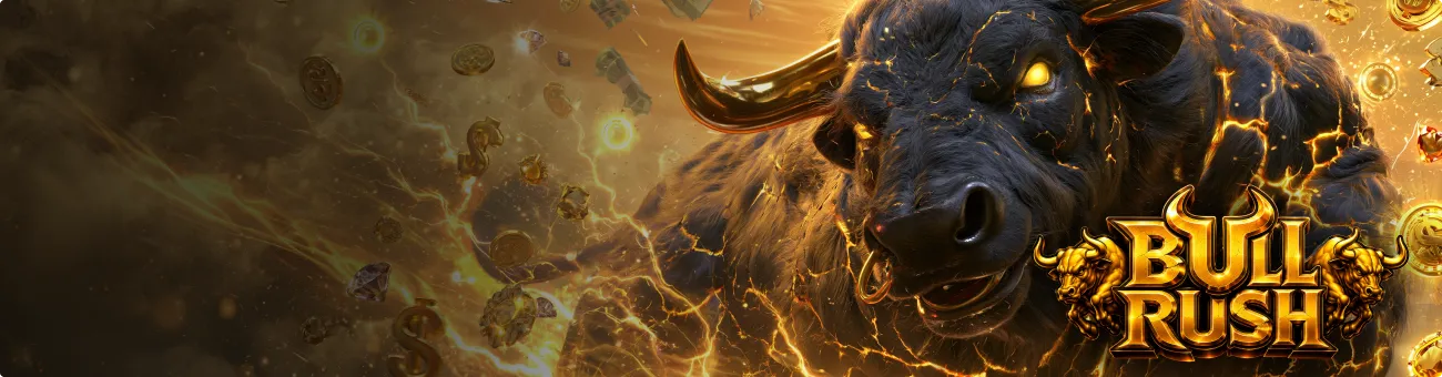 Bull Rush Bull rush slot Banner 1